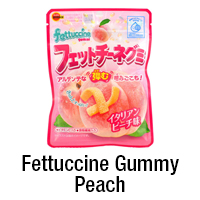 Fettuccine Gummy Peach 