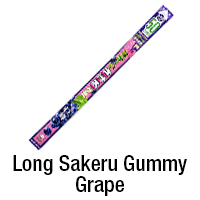 Long Sakeru Gummy Grape 